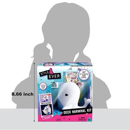 Style 4 Ever Deco Narwhal Kit - by Canal Toys USA | Buy at ToyShnip