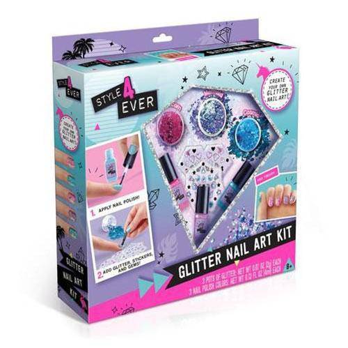 Style 4 Ever Glitter Nail Kit - by Canal Toys USA | Buy at ToyShnip