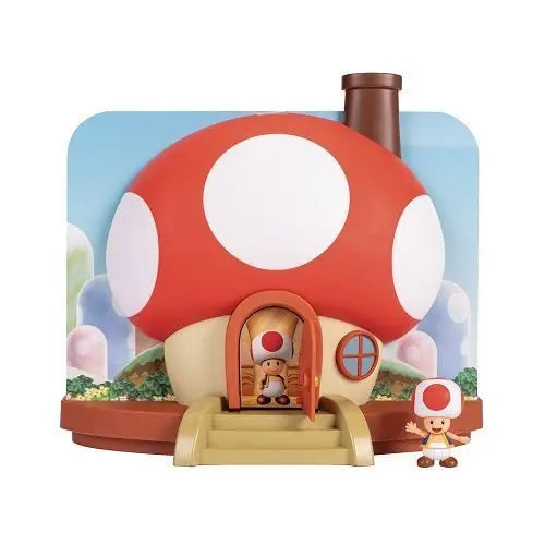 Super Mario Deluxe Toad House Playset - by Jakks Pacific | Buy at ToyShnip