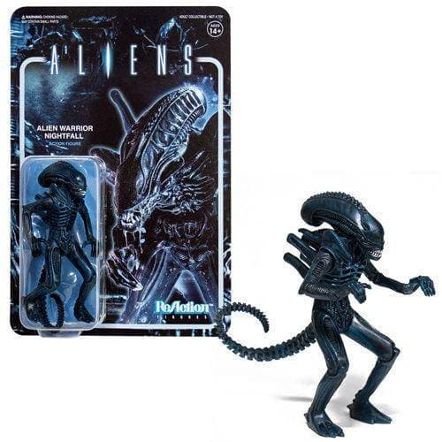 Super7 Aliens Alien Warrior Nightfall 3 3/4" ReAction Figure - by Super7 | Buy at ToyShnip