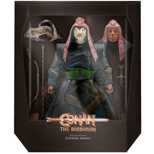 Super7 Conan the Barbarian Ultimates Snake Priest Thulsa Doom 7-Inch Action Figure - by Super7 | Buy at ToyShnip
