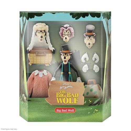 Super7 Disney Ultimates Silly Symphonies Big Bad Wolf Action Figure - by Super7 | Buy at ToyShnip