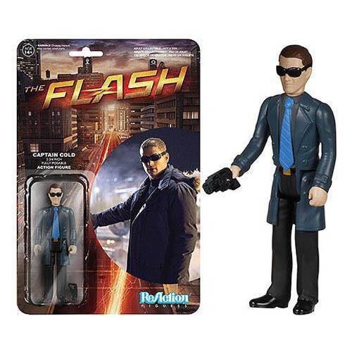 Super7 Flash TV Series Captain Cold ReAction 3 3/4-Inch Retro Action Figure - by Super7 | Buy at ToyShnip