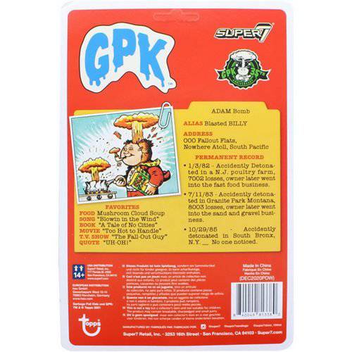 Super7 Garbage Pail Kids ReAction Figure - by Super7 | Buy at ToyShnip