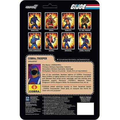 Super7 G.I. Joe 3 3/4-Inch ReAction Figure - by Super7 | Buy at ToyShnip