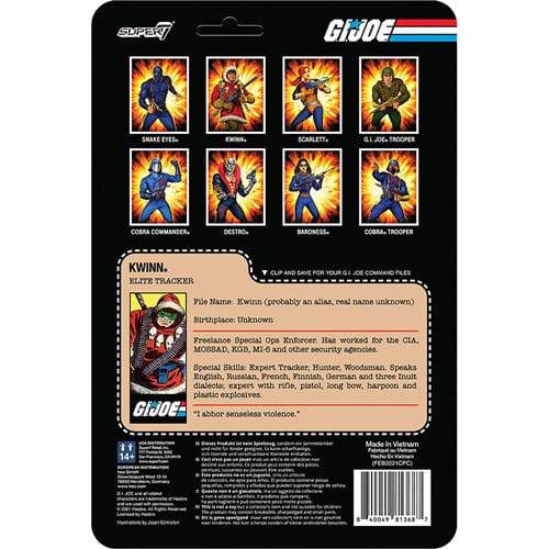 Super7 G.I. Joe 3 3/4-Inch ReAction Figure - by Super7 | Buy at ToyShnip