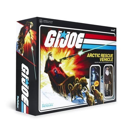 Super7 G.I. Joe Arctic Rescue Vehicle with 3 3/4-Inch Snake Eyes & Blind Woodsman ReAction Figures - by Super7 | Buy at ToyShnip