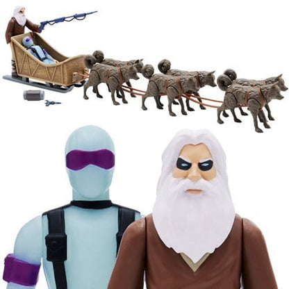 Super7 G.I. Joe Arctic Rescue Vehicle with 3 3/4-Inch Snake Eyes & Blind Woodsman ReAction Figures - by Super7 | Buy at ToyShnip