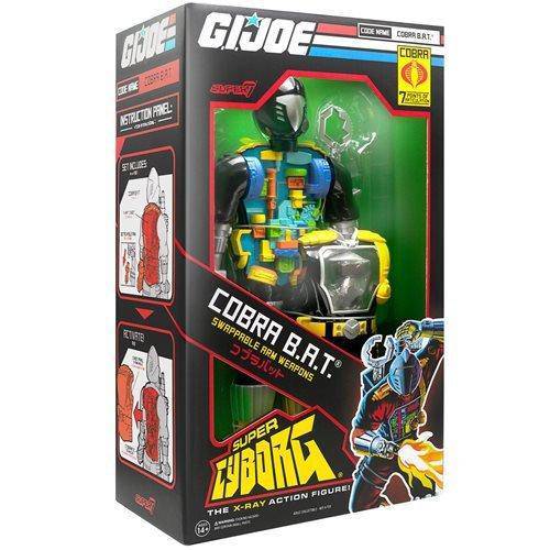 Super7 G.I. Joe Cobra B.A.T. Super Cyborg Vinyl Figure - by Super7 | Buy at ToyShnip