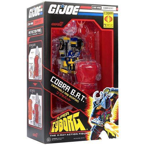 Super7 G.I. Joe Cobra B.A.T. Super Cyborg Vinyl Figure - by Super7 | Buy at ToyShnip