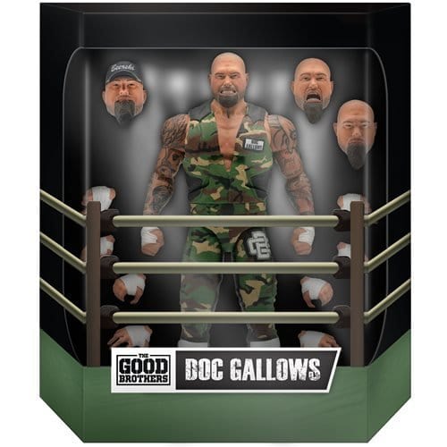 Super7 Good Brothers Wrestling Ultimates Doc Gallows 7-Inch Action Figure - by Super7 | Buy at ToyShnip