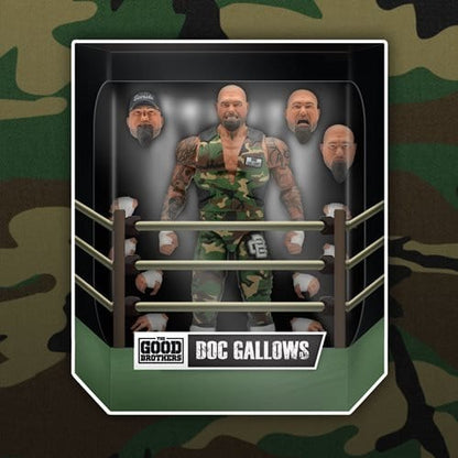 Super7 Good Brothers Wrestling Ultimates Doc Gallows 7-Inch Action Figure - by Super7 | Buy at ToyShnip