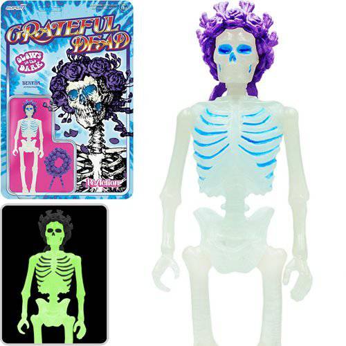 Super7 Grateful Dead Glow-in-the-Dark Bertha 3 3/4-Inch ReAction Figure - by Super7 | Buy at ToyShnip