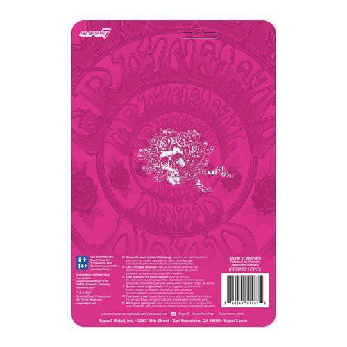 Super7 Grateful Dead Glow-in-the-Dark Bertha 3 3/4-Inch ReAction Figure - by Super7 | Buy at ToyShnip