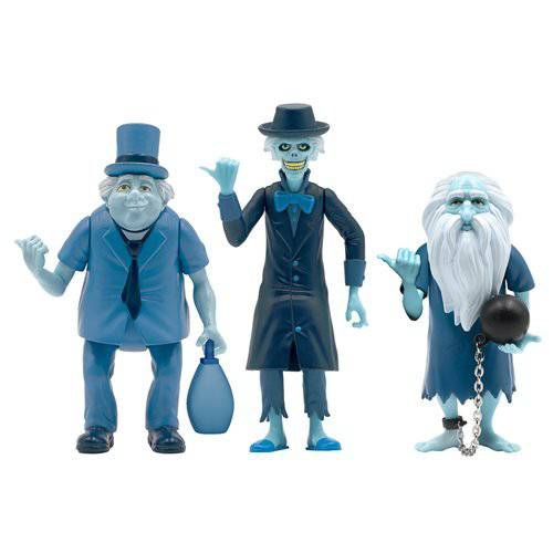 Super7 Haunted Mansion Hitchhiking Ghosts 3 3/4-Inch ReAction Figure Set of 3 - SDCC Exclusive - by Super7 | Buy at ToyShnip