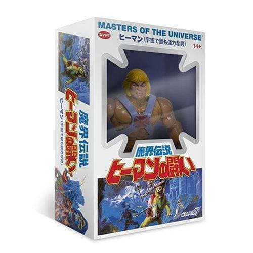 Super7 Masters of the Universe Vintage Japanese Box He-Man 5 1/2-Inch Action Figure - by Super7 | Buy at ToyShnip