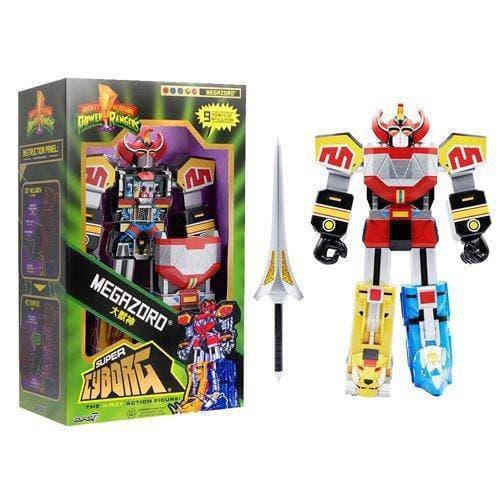Super7 Mighty Morphin Power Rangers Megazord Super Cyborg Vinyl Figure - by Super7 | Buy at ToyShnip