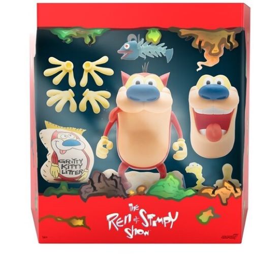 Super7 Ren & Stimpy Deluxe 6-Inch Action Figure - by Super7 | Buy at ToyShnip