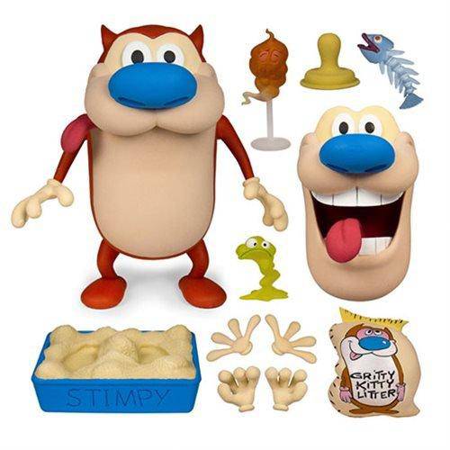 Super7 Ren & Stimpy Deluxe 6-Inch Action Figure - by Super7 | Buy at ToyShnip