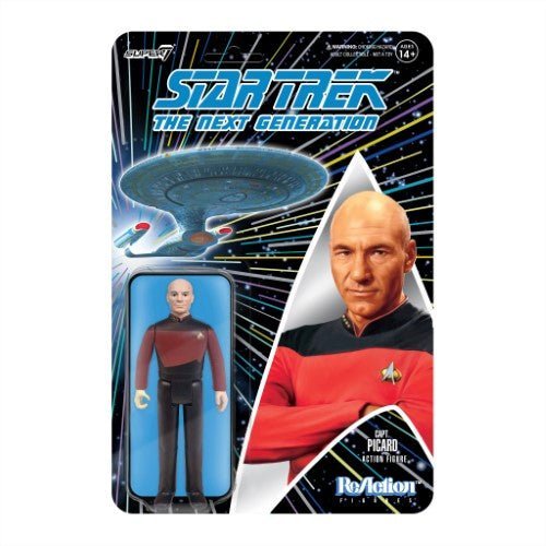 Super7 Star Trek: The Next Generation 3.75"_x009d_ Reaction Figure Select Figure(s) - by Super7 | Buy at ToyShnip