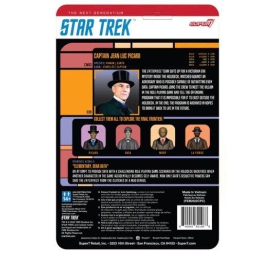 Super7 Star Trek: The Next Generation 3.75"_x009d_ Reaction Figure Select Figure(s) - by Super7 | Buy at ToyShnip