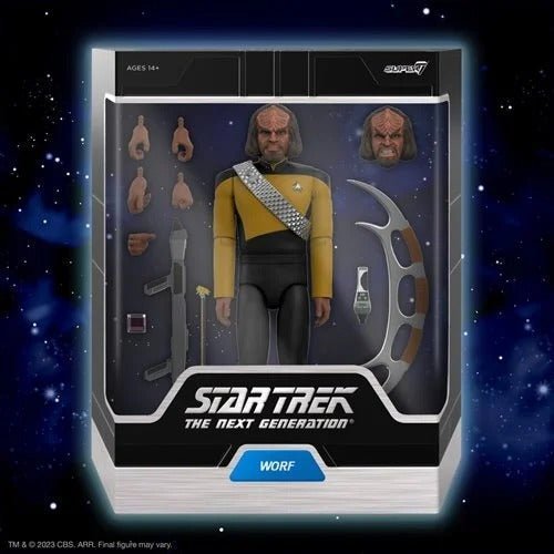 Super7 Star Trek: The Next Generation Ultimates 7 - Inch Action Figure - Select Figure(s) - by Super7