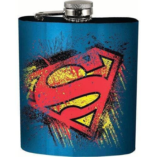 Superman 7oz. Hip Flask - by Spoontiques | Buy at ToyShnip