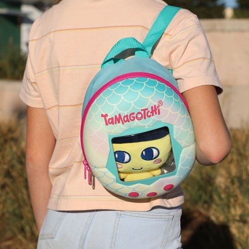 Tamagotchi Mametchi Tamagotchi Adventure Companion 3 - in - 1 Transforming Plush and Backpack - by Bandai