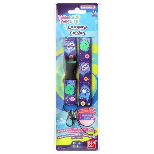 Tamagotchi Paradise Lanyard - Select Color(s) - by Bandai
