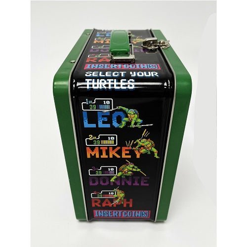 Teenage Mutant Ninja Turtles Arcade Lunchbox with Thermos - Previews Exclusive - by Surreal Entertainment | Buy at ToyShnip