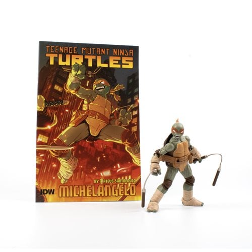 Teenage Mutant Ninja Turtles BST AXN IDW Action Figure and Comic Book Set - Select Figure(s) - by The Loyal Subjects