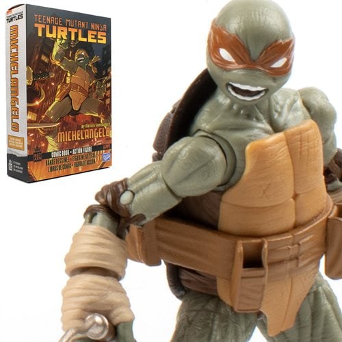 Teenage Mutant Ninja Turtles BST AXN IDW Action Figure and Comic Book Set - Select Figure(s) - by The Loyal Subjects