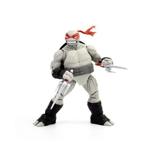 Teenage Mutant Ninja Turtles BST AXN Turtles IDW Comic Black and White 5-Inch Action Figure 4-Pack - SDCC 2023 Exclusive - by The Loyal Subjects | Buy at ToyShnip