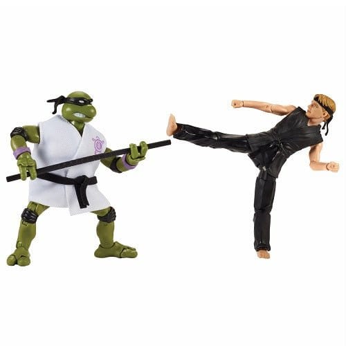 Teenage Mutant Ninja Turtles X Cobra Kai - Donatello Vs. Johnny Lawrence 2-Pack Action Figures - by Playmates | Buy at ToyShnip