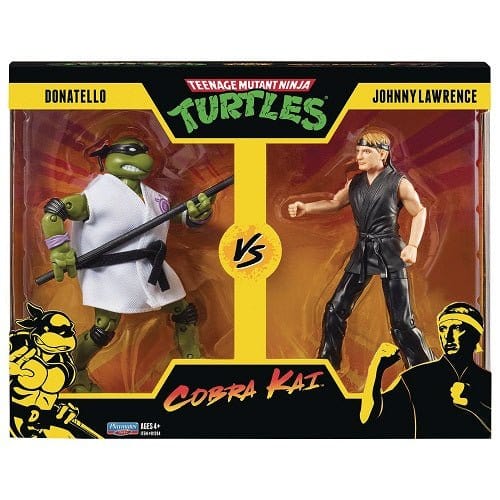 Teenage Mutant Ninja Turtles X Cobra Kai - Donatello Vs. Johnny Lawrence 2-Pack Action Figures - by Playmates | Buy at ToyShnip