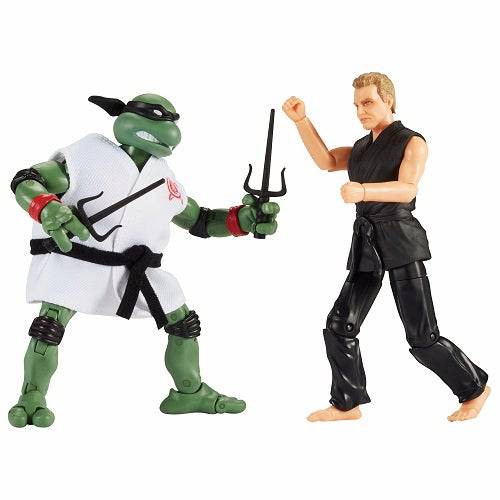 Teenage Mutant Ninja Turtles X Cobra Kai - Raphael Vs. John Kreese 2-Pack Action Figures - by Playmates | Buy at ToyShnip