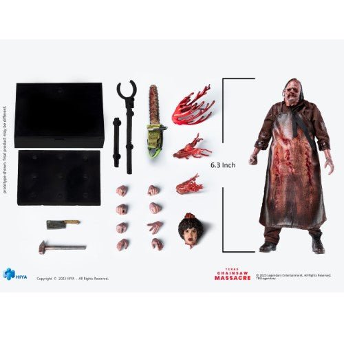Texas Chainsaw Massacre Leatherface Exquisite Series 1/12 Scale Action Figure - by Hiya Toys