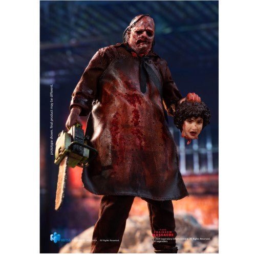 Texas Chainsaw Massacre Leatherface Exquisite Series 1/12 Scale Action Figure - by Hiya Toys