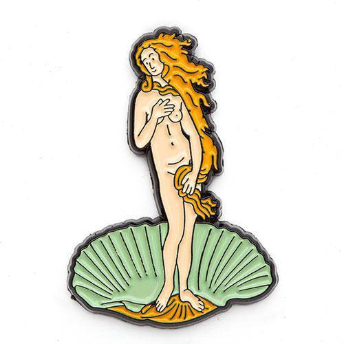 The Birth of Venus Enamel Pin - Today is Art Day - by Today Is Art Day | Buy at ToyShnip