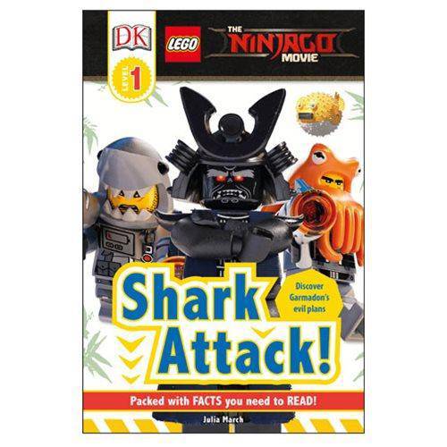 The LEGO Ninjago Movie Shark Attack DK Readers 1 Hardcover Book - by DK Publishing | Buy at ToyShnip