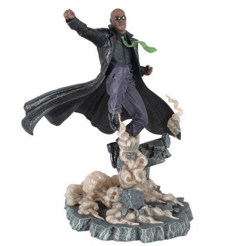 The Matrix Gallery Morpheus PVC 12-Inch Diorama - ToyShnip | EN