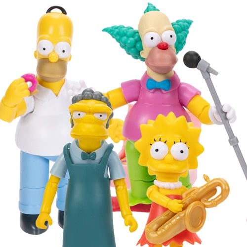 The Simpsons 5 - Inch Action Figures - Select Figure(s) - by Jakks Pacific