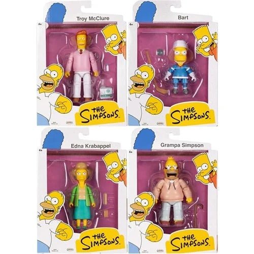 The Simpsons 5 - Inch Action Figures - Select Figure(s) - by Jakks Pacific