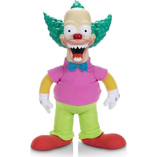 The Simpsons Krusty the Clown Talking Plush Doll - by Jakks Pacific