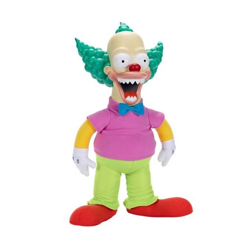 The Simpsons Krusty the Clown Talking Plush Doll - ToyShnip | EN