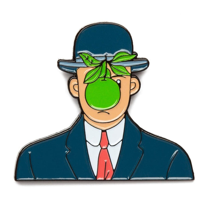 The Son of Man by Magritte Enamel Pin - Today is Art Day - by Today Is Art Day | Buy at ToyShnip