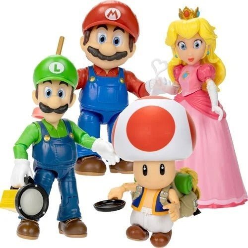 The Super Mario Bros. Movie 5 - Inch - Select Figure(s) - by Jakks Pacific