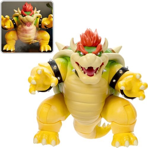The Super Mario Bros. Movie Fire Breathing Bowser 7-Inch Figure - by Jakks Pacific | Buy at ToyShnip