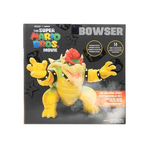 The Super Mario Bros. Movie Fire Breathing Bowser 7-Inch Figure - by Jakks Pacific | Buy at ToyShnip