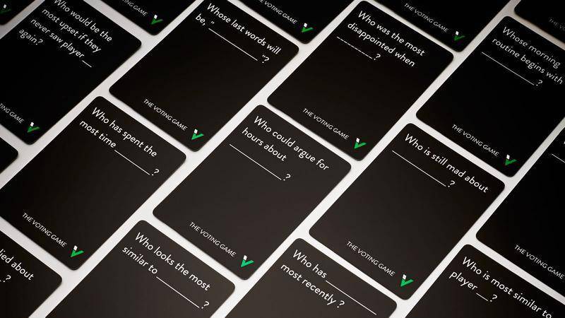 The Voting Game - Fill In The Blank Expansion - by Player Ten | Buy at ToyShnip